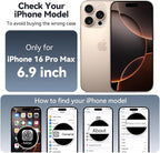 CASEKOO Designed for iPhone 16 Pro Max Case - Image 9