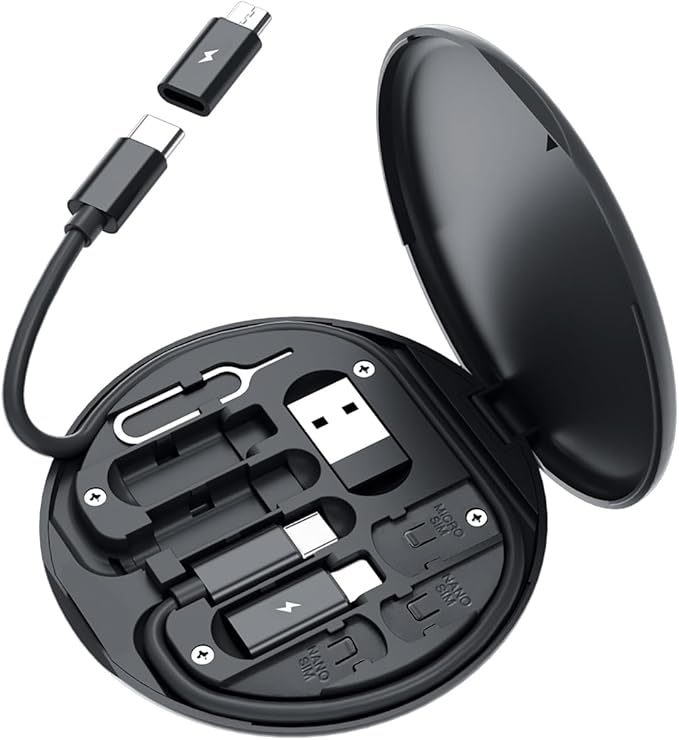 USB C Adapter Cable Kit, Data Transfer Contains Card Slot by Yesimla