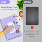 Keyboard Case for Samsung Galaxy Tab A9 Plus 5G 11 inch 2023, 7 Color Backlit - Image 3