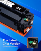 218A Toner Cartridges Set with chip 4-Pack 3301fdw Replacement - Image 3