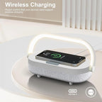 LED Bedside Lamp, Touch Lamps for Bedroom Nightstand MA, 4 in 1 Bedside Table - Image 5