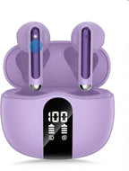 Wireless Earbuds, 2026 Bluetooth 5.4 Headphones Bass Stereo Ear Buds by Unknown