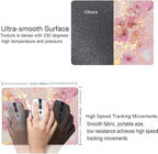 Mouse Pad, Cute Pink Gold Marble Mouse Pads - Image 3