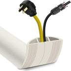 Floor Cord Cover 3.3FT Cord Covers by JAHOMFAI