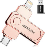 512GB Flash Drive Intended for iPhone, Memory Stick Storage Files Photos Videos by AUAMOZ