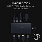 Razer USB C Dock 11-Port Travel Charging Station - Image 2