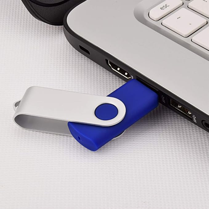 KOOTION 10 X 1GB USB Flash Drive 1gb Flash Drive Swivel Thumb Drive Memory - Image 6