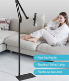 Tablet Floor Stand, Overhead Bed Phone Stand Angle Height Adjustable Holder - Image 7