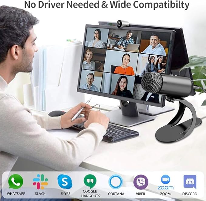 LIANGSTAR USB Computer Microphone, Podcast Mic Desktop - Image 6