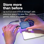 Crucial X10 1TB Portable SSD, USB 3.2 USB-C, External Solid State Drive - Image 2
