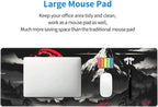Extended Gaming Mouse Pad, Large Desk Mat XL Anime Mouse Pad Waterproof - Image 6