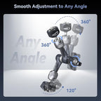 SMALLRIG 7" Rosette Magic Arm, Camera Monitor Mount, Articulating Arm - Image 4