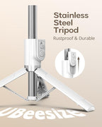 UBeesize Selfie Stick Tripod for iPhone and Android, Portable Selfie Sticks - Image 4