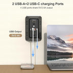 JcBlaon 3 Pack Outlet Extender Surge Protector, 6 Outlet Splitter - Image 4