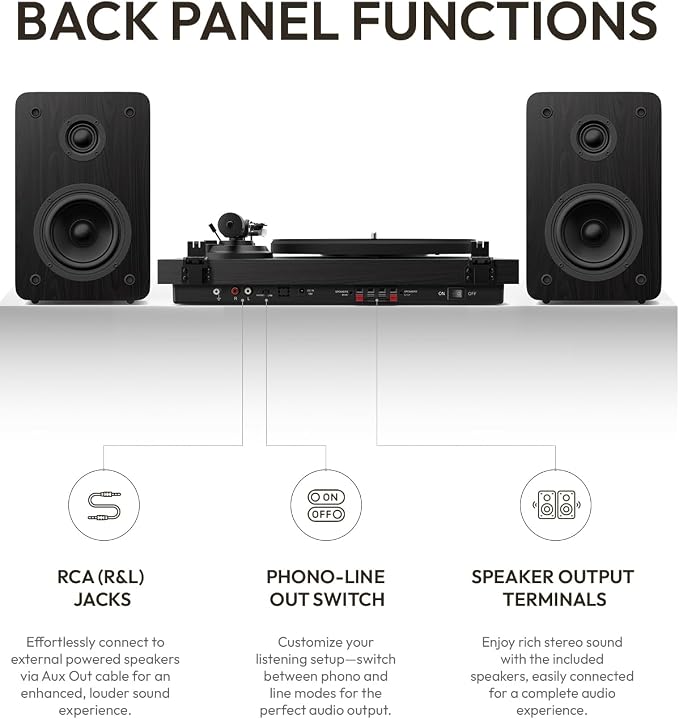 SoulBox S1 Vinyl Record Player - Image 7