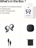 SHOKZ New OpenFit 2 Open-Ear Headphones, True Wireless Bluetooth Earphones - Image 11
