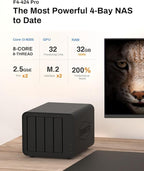 TERRAMASTER F4-424 Pro NAS Storage - Image 2