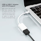 USB C to USB Adapter, Type-C OTG Cable, C Male to USB A Female Adapter - Image 3