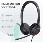 Yealink USB Wired Mono Headset, UH37 Computer Headset - Image 5