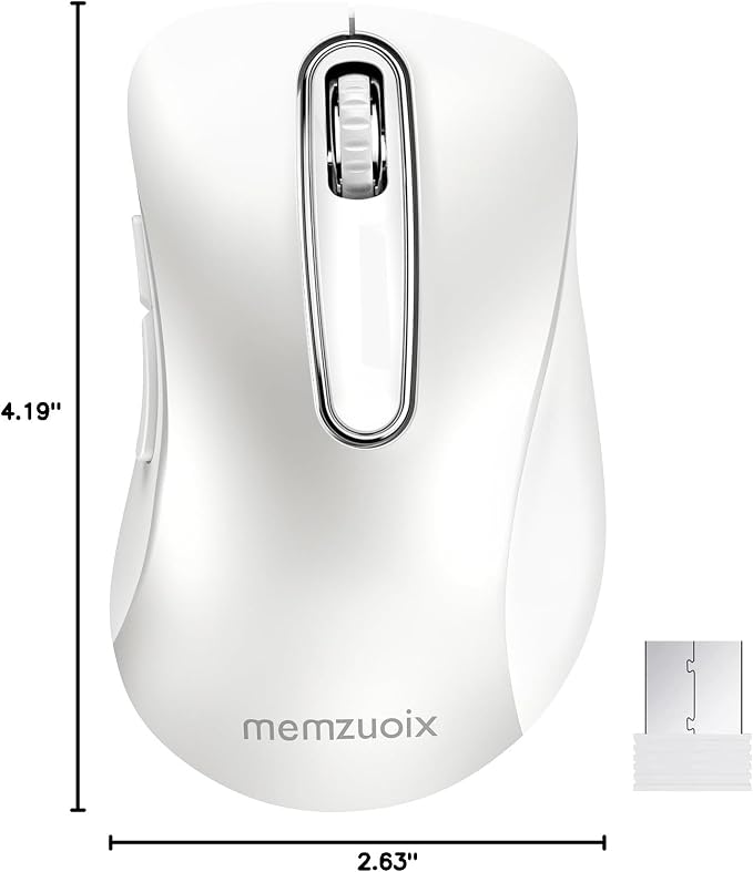 memzuoix 2.4G Wireless Mouse, 1400 DPI Computer Mice - Image 8