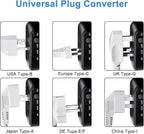 International Travel Adapter Voltage Converter to Step Down 230V to 120V - Image 6
