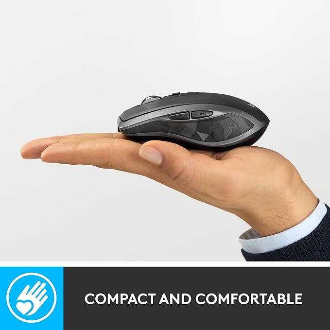 Logitech MX Anywhere 2S Bluetooth Edition Compact Wireless Mouse, No USB - Image 5
