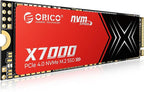 ORICO X7000 1TB NVMe SSD for Gaming, 7100MB/s Read Speed, 17μs Response Time by PioneerDataSolutionPowerYourFuture