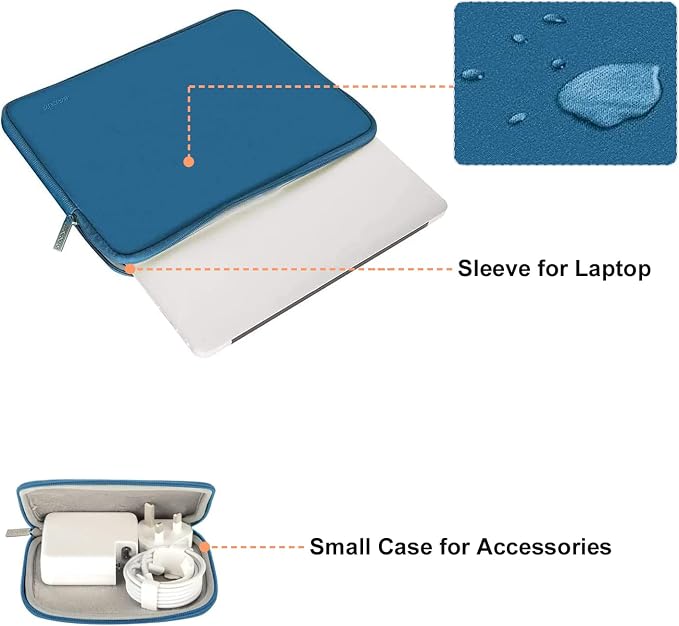 MOSISO Laptop Case 13.3 inch, 13-13.3 inch Laptop Sleeve Bag Compatible - Image 2