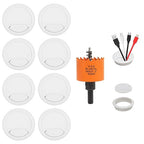 Desk Grommet 2 inch with Hole Saw, Desk Cord Hole Cover Grommet by VIKITONHOLESAW