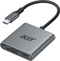 Acer SD 4.0 Card Reader, UHS-II Micro SD Reader USB C, Dual Slot Type C Memory by Acer