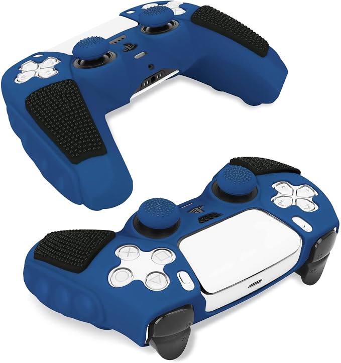 SIKEMAY Anti-Slip PS5 Controller Skin, Soft Thicken Non-Slip Studded Silicone - Image 3