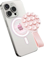 Magnetic Suction Phone Case Mount, Silicone Suction Cup Grip Stand by Mechrig