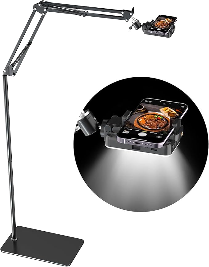 Overhead Phone Tripod for Cooking Videos by Mionondi