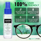 Sparkle Anti-Reflective Lens Cleaner Spray kit | 1oz Glasses Cleaner Spray + - Image 7
