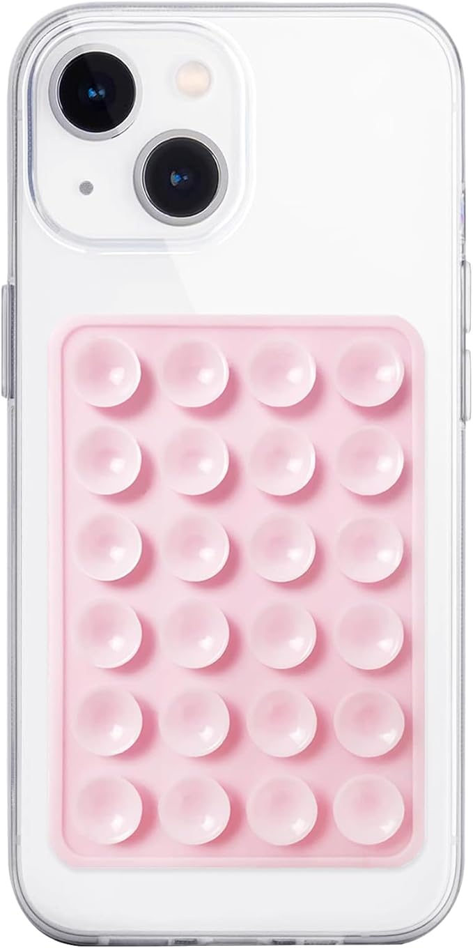 Silicone Suction Phone Case Mount, Non Slip Sticky Phone Grip by JingJinYY