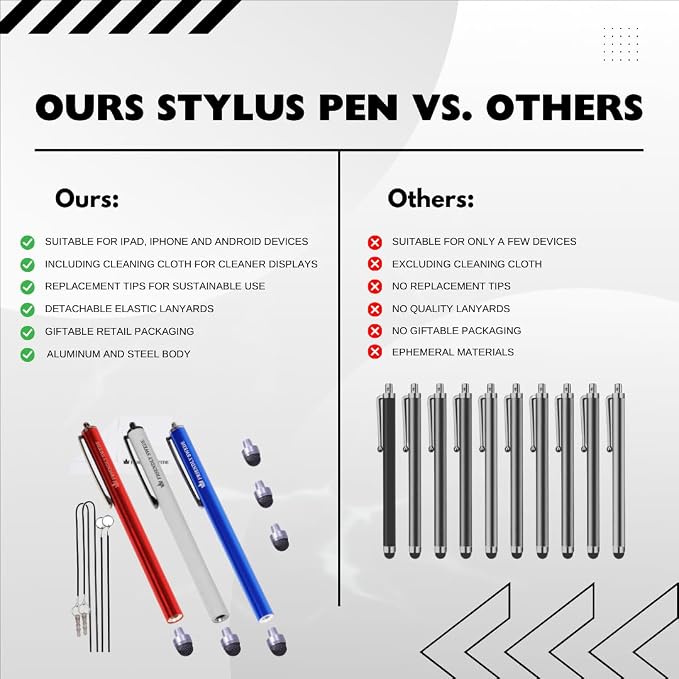 The Friendly Swede Mesh Tip Stylus Pen - Image 9