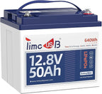 12V 50Ah Trolling Motor LiFePO4 Lithium Battery by Timeusb