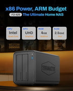 TERRAMASTER F2-425 2-Bay NAS Storage - Image 2