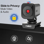 NBD 2K Webcam for PC & Laptop, Autofocus Computer Camera - Image 5