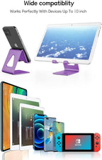 Cell Phone Stand, Phone Holder for Desk, Aluminum Desktop Phone Dock for iPhone - Image 4