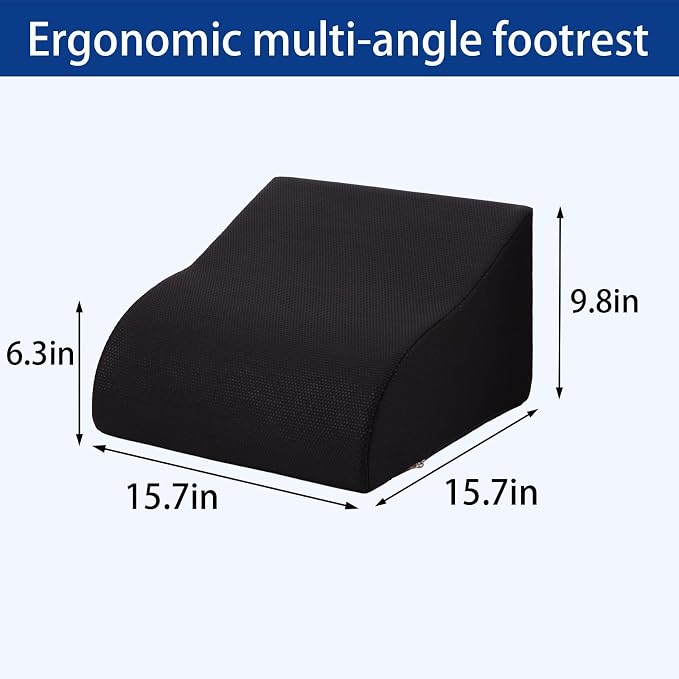 Foot Rest for Under Desk at Work Ergonomic Under Desk Footrest，Support Foot - Image 3