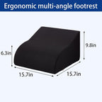 Foot Rest for Under Desk at Work Ergonomic Under Desk Footrest，Support Foot - Image 3