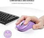 WisFox 2.4G Wireless Mouse for Laptop, Ergonomic Computer Mouse - Image 6