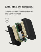 Belkin 4-Port USB C Charger Block, 200W GaN Multi-Port Charger USB-C PD 3.1 - Image 5