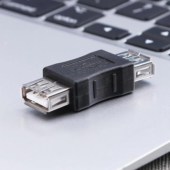 Cmple - USB Female to Female Coupler Adapter Straight Bridge USB 2.0 Type-A - Image 5
