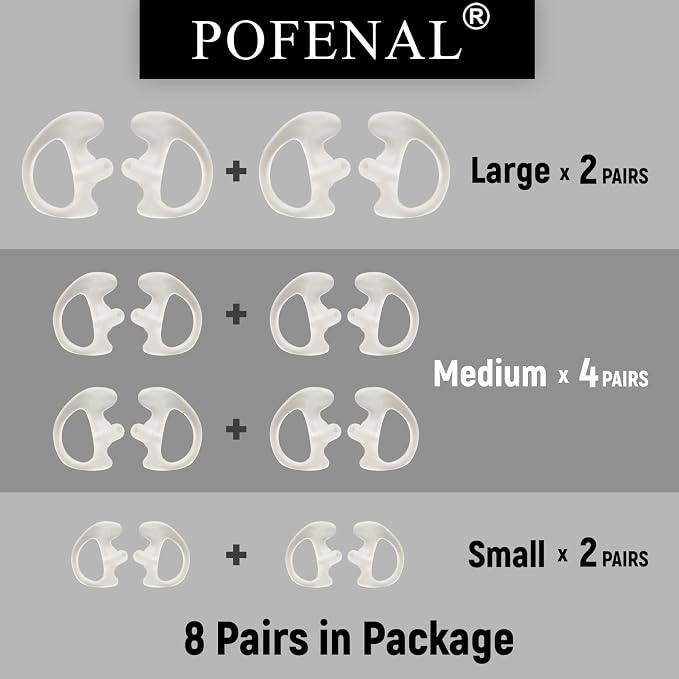 Universal Replacement Insert Silicone Soft Earmold - Image 2