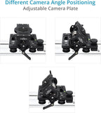 Proaim Cambird Pro 4-in-1 Gear. 6ft Video Camera Slider. Portable Mini Jib. - Image 3