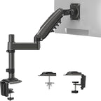 HUANUO Single Monitor Arm, Adjustable Desk Mount by HUANUO