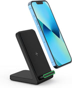 Fast Wireless Charger, 15W Wireless Charging Stand Compatible by Cesbiomo