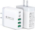USB C Charger Block, 60W 5-Port Type C Charger Fast Charging Block, USBC USB by BREEKET